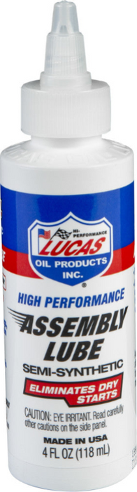 Lucas spectro assembly lube