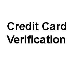 Credit Card Verification