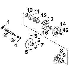 Clutch Rear Pulley '02-'11